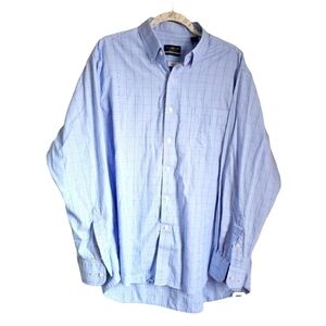 Club Room pinpoint men's button down dress shirt size 17